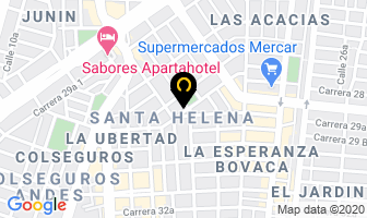 Mapa de La Casa De Los Tacones en Cali