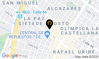 Mapa de La Casa Del Airbag en Bogotá D.C