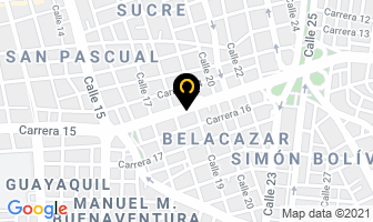 Mapa de La Casa Del Caucho E.u. en Cali