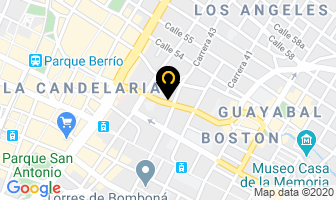 Mapa de La Casa Del Ceviche en Medellín