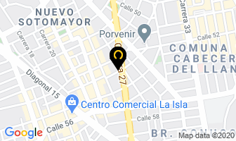 Mapa de La Casa Del Control en Bucaramanga