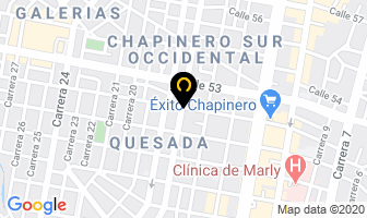 Mapa de La Casa Del Cuarzo en Bogotá D.C