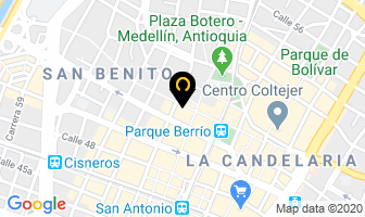 Mapa de La Casa Del Dulce en Medellín