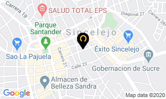 Mapa de La Casa Del Ebanista en Sincelejo