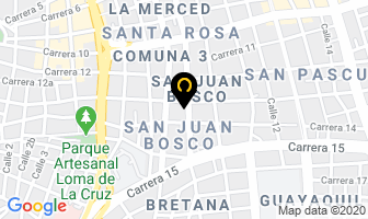 Mapa de La Casa Del Escritorio en Cali