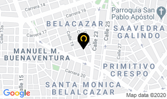 Mapa de La Casa Del Gas en Cali