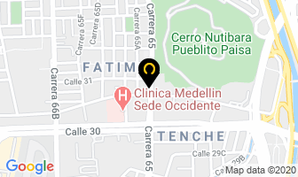 Mapa de La Casa Del Gres en Medellín