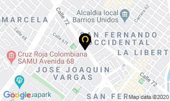 Mapa de La Casa Del Guacimo Sas en Bogotá D.C