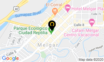 Mapa de La Casa Del Hielo en Melgar