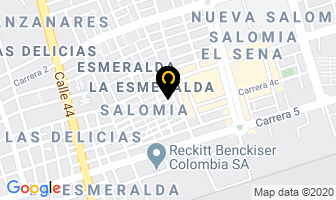 Mapa de La Casa Del Mueble Deco en Cali