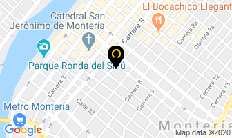 Mapa de La Casa Del Ortopedista en Montería
