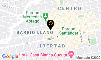 Mapa de La Casa Del Parlante en Cúcuta