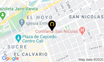 Mapa de La Casa Del Parlante en Cali
