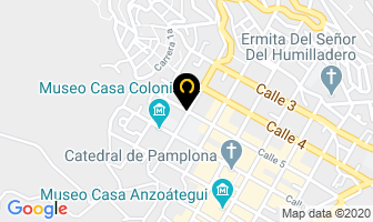 Mapa de La Casa Del Plástico en Pamplona
