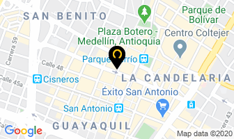 Mapa de La Casa Del Play en Medellín