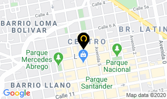 Mapa de La Casa Del Químico en Cúcuta