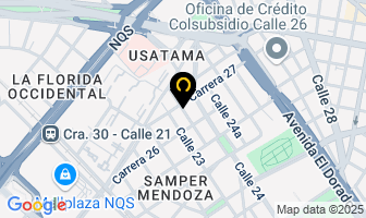 Mapa de La Casa Del Screen en Bogotá D.C