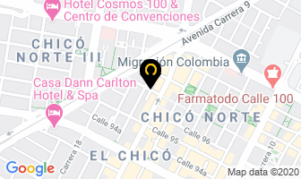 Mapa de La casa del toner en Bogotá D.C