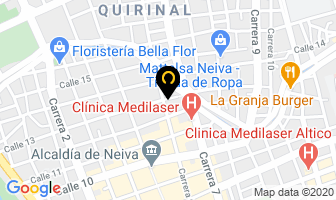 Mapa de La Casa Del Traje en Neiva