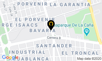 Mapa de La Casa Del Turbo Ltda. en Cali