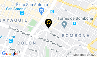 Mapa de La Casa Inclinada en Medellín
