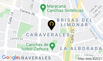 Mapa de La Casita Del Dulce en Cali
