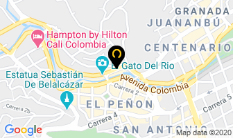 Mapa de La Cava Del Gato en Cali