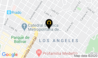 Mapa de La Chispa en Medellín