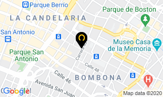 Mapa de La Chocolerita en Medellín