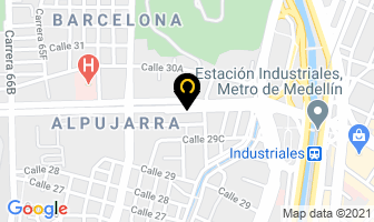 Mapa de La Cocina De Luis en Medellín