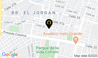 Mapa de La Colmena en Villavicencio