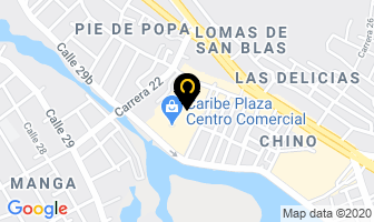 Mapa de La Colmena en Cartagena
