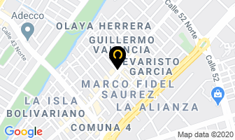 Mapa de La Colmena Del Estilista en Cali