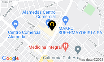 Mapa de La Compañia Parrilla en Montería