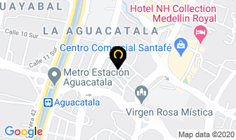 Mapa de La Consultora en Medellín