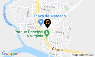 Mapa de La Copada en La Virginia