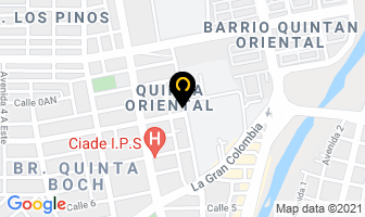 Mapa de La Copia.com en Cúcuta
