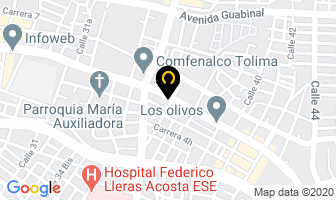 Mapa de La Crepería en Ibagué