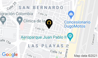 Mapa de La Danza Del Sol en Medellín