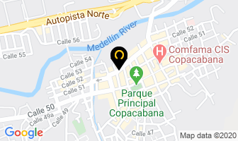 Mapa de La Despensa Campesina en Copacabana