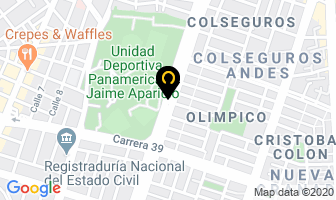 Mapa de La Despensa Del Valle en Cali