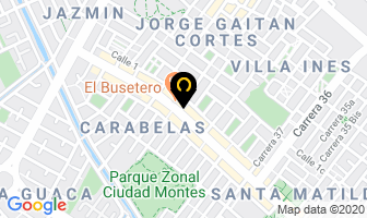Mapa de La Diez Bar en Bogotá D.C