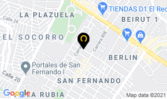 Mapa de La Distribuidora en Cartagena