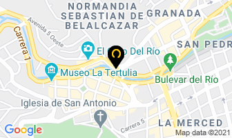 Mapa de La Embajada De Ginebra Valle en Cali