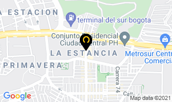 Mapa de La Estancia en Bogotá D.C