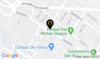 Mapa de La Estetica en Ibagué