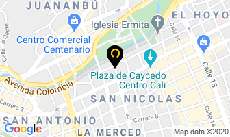 Mapa de La Estrella Millonaria Ltda. en Cali