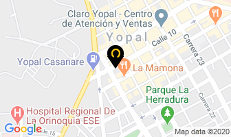 Mapa de La Feria Campestre en Yopal