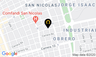 Mapa de La Feria Del Color en Cali