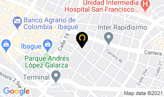Mapa de La Feria Del Grano en Ibagué